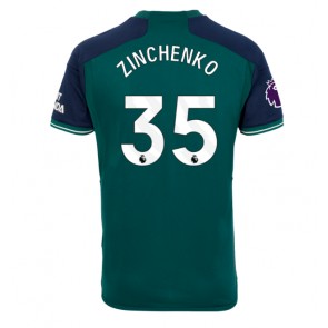 Arsenal Oleksandr Zinchenko #35 Alternativní Dres 2023-24 Krátkým Rukávem