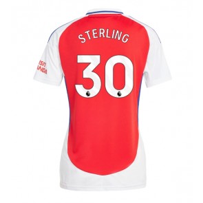 Arsenal Raheem Sterling #30 Domácí Dres pro Dámy 2024-25 Krátkým Rukávem