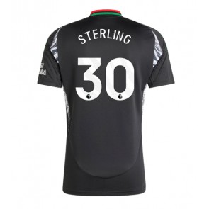 Arsenal Raheem Sterling #30 Venkovní Dres 2024-25 Krátkým Rukávem