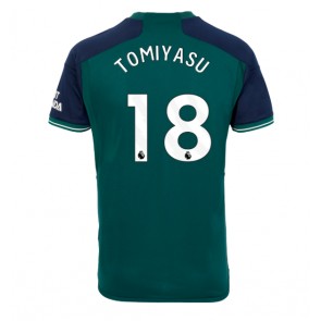 Arsenal Takehiro Tomiyasu #18 Alternativní Dres 2023-24 Krátkým Rukávem