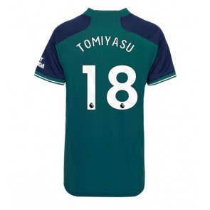 Arsenal Takehiro Tomiyasu #18 Alternativní Dres pro Dámy 2023-24 Krátkým Rukávem