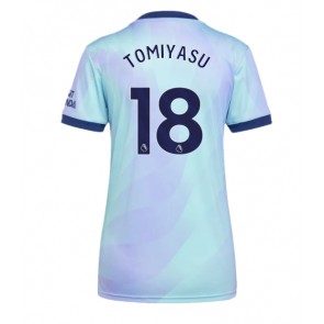 Arsenal Takehiro Tomiyasu #18 Alternativní Dres pro Dámy 2024-25 Krátkým Rukávem