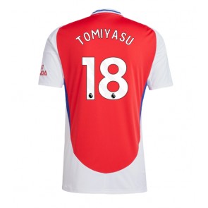 Arsenal Takehiro Tomiyasu #18 Domácí Dres 2024-25 Krátkým Rukávem