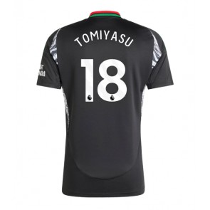 Arsenal Takehiro Tomiyasu #18 Venkovní Dres 2024-25 Krátkým Rukávem