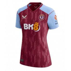 Aston Villa Domácí Dres pro Dámy 2023-24 Krátkým Rukávem