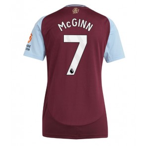 Aston Villa John McGinn #7 Domácí Dres pro Dámy 2024-25 Krátkým Rukávem