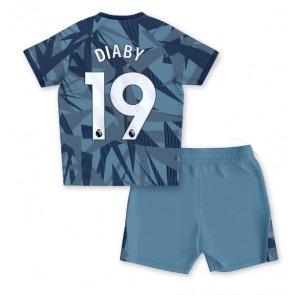 Aston Villa Moussa Diaby #19 Alternativní dres komplet pro Děti 2023-24 Krátkým Rukávem (+ Krátké kalhoty)