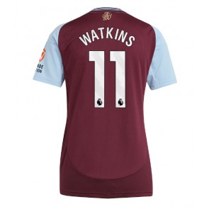 Aston Villa Ollie Watkins #11 Domácí Dres pro Dámy 2024-25 Krátkým Rukávem