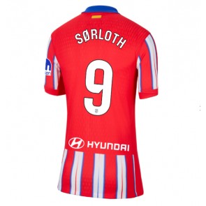 Atletico Madrid Alexander Sorloth #9 Domácí Dres pro Dámy 2024-25 Krátkým Rukávem