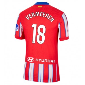 Atletico Madrid Arthur Vermeeren #18 Domácí Dres 2024-25 Krátkým Rukávem