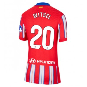 Atletico Madrid Axel Witsel #20 Domácí Dres pro Dámy 2024-25 Krátkým Rukávem