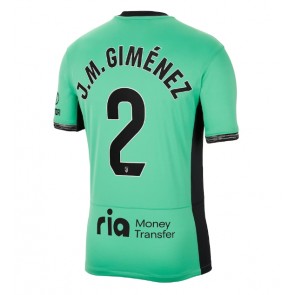 Atletico Madrid Jose Gimenez #2 Alternativní Dres 2023-24 Krátkým Rukávem