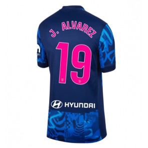 Atletico Madrid Julian Alvarez #19 Alternativní Dres pro Dámy 2024-25 Krátkým Rukávem