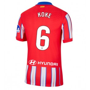 Atletico Madrid Koke #6 Domácí Dres 2024-25 Krátkým Rukávem