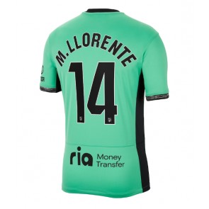 Atletico Madrid Marcos Llorente #14 Alternativní Dres 2023-24 Krátkým Rukávem