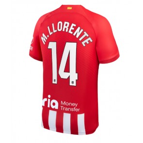 Atletico Madrid Marcos Llorente #14 Domácí Dres 2023-24 Krátkým Rukávem