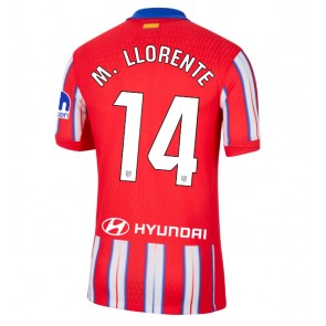 Atletico Madrid Marcos Llorente #14 Domácí Dres 2024-25 Krátkým Rukávem