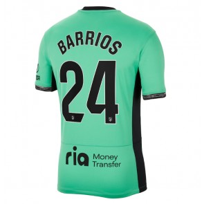 Atletico Madrid Pablo Barrios #24 Alternativní Dres 2023-24 Krátkým Rukávem