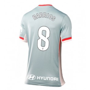 Atletico Madrid Pablo Barrios #8 Venkovní Dres pro Dámy 2024-25 Krátkým Rukávem