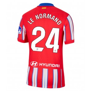 Atletico Madrid Robin Le Normand #24 Domácí Dres 2024-25 Krátkým Rukávem