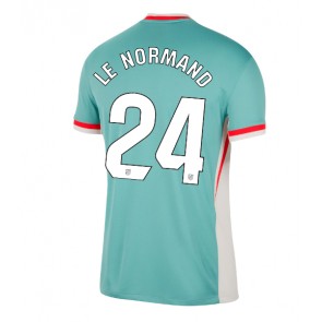 Atletico Madrid Robin Le Normand #24 Venkovní Dres 2024-25 Krátkým Rukávem