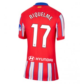 Atletico Madrid Rodrigo Riquelme #17 Domácí Dres pro Dámy 2024-25 Krátkým Rukávem