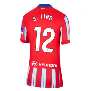 Atletico Madrid Samuel Lino #12 Domácí Dres pro Dámy 2024-25 Krátkým Rukávem