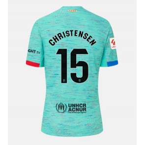 Barcelona Andreas Christensen #15 Alternativní Dres 2023-24 Krátkým Rukávem