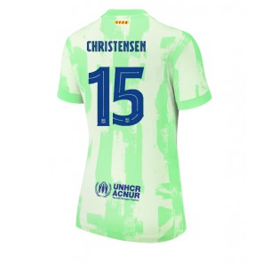 Barcelona Andreas Christensen #15 Alternativní Dres pro Dámy 2024-25 Krátkým Rukávem