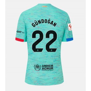 Barcelona Ilkay Gundogan #22 Alternativní Dres 2023-24 Krátkým Rukávem