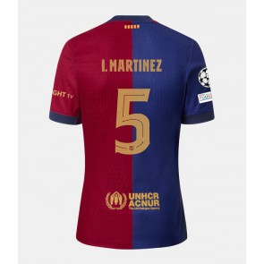 Barcelona Inigo Martinez #5 Domácí Dres 2024-25 Krátkým Rukávem