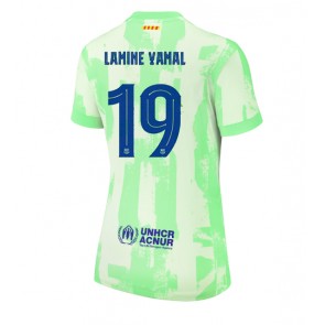 Barcelona Lamine Yamal #19 Alternativní Dres pro Dámy 2024-25 Krátkým Rukávem