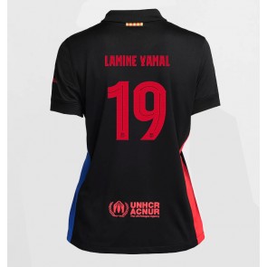 Barcelona Lamine Yamal #19 Venkovní Dres pro Dámy 2024-25 Krátkým Rukávem