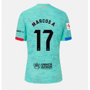 Barcelona Marcos Alonso #17 Alternativní Dres pro Dámy 2023-24 Krátkým Rukávem