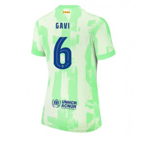 Barcelona Paez Gavi #6 Alternativní Dres pro Dámy 2024-25 Krátkým Rukávem