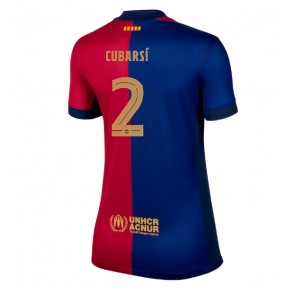 Barcelona Pau Cubarsi #2 Domácí Dres pro Dámy 2024-25 Krátkým Rukávem