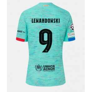 Barcelona Robert Lewandowski #9 Alternativní Dres 2023-24 Krátkým Rukávem