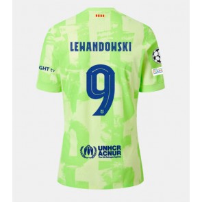 Barcelona Robert Lewandowski #9 Alternativní Dres 2024-25 Krátkým Rukávem