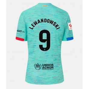 Barcelona Robert Lewandowski #9 Alternativní Dres pro Dámy 2023-24 Krátkým Rukávem