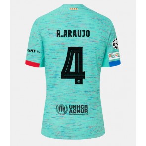 Barcelona Ronald Araujo #4 Alternativní Dres 2023-24 Krátkým Rukávem