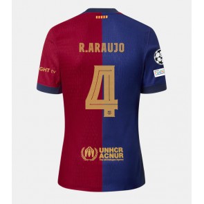 Barcelona Ronald Araujo #4 Domácí Dres 2024-25 Krátkým Rukávem