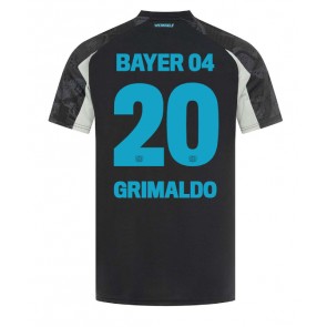 Bayer Leverkusen Alejandro Grimaldo #20 Alternativní Dres 2024-25 Krátkým Rukávem