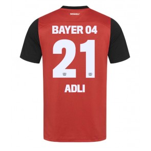 Bayer Leverkusen Amine Adli #21 Domácí Dres 2024-25 Krátkým Rukávem