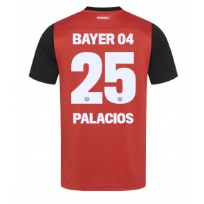 Bayer Leverkusen Exequiel Palacios #25 Domácí Dres 2024-25 Krátkým Rukávem