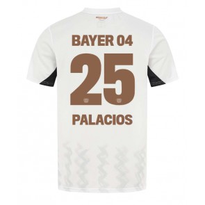 Bayer Leverkusen Exequiel Palacios #25 Venkovní Dres 2024-25 Krátkým Rukávem