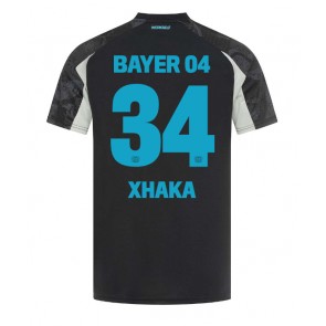 Bayer Leverkusen Granit Xhaka #34 Alternativní Dres 2024-25 Krátkým Rukávem