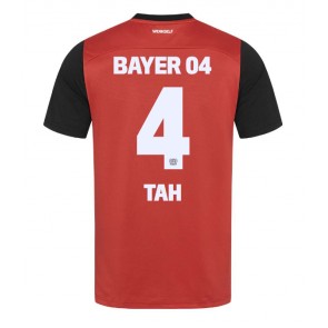 Bayer Leverkusen Jonathan Tah #4 Domácí Dres 2024-25 Krátkým Rukávem