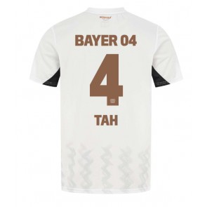 Bayer Leverkusen Jonathan Tah #4 Venkovní Dres 2024-25 Krátkým Rukávem