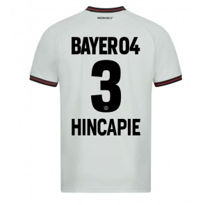 Bayer Leverkusen Piero Hincapie #3 Venkovní Dres 2023-24 Krátkým Rukávem