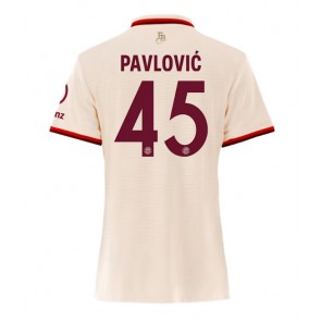 Bayern Munich Aleksandar Pavlovic #45 Alternativní Dres pro Dámy 2024-25 Krátkým Rukávem